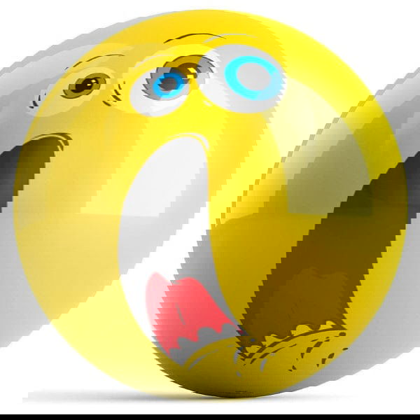 Ontheballbowling Afraid Ghost Bowling Ball by Valentina Georgieva - BowlersParadise.com