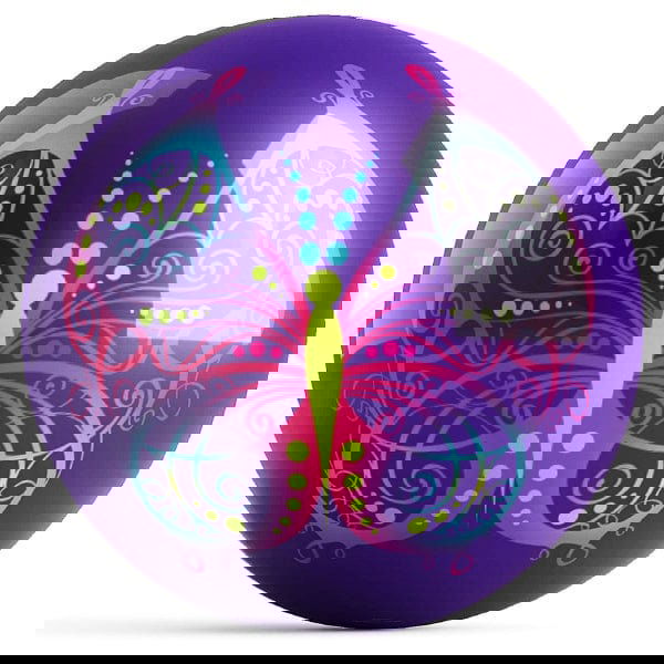 Ontheballbowling Butterfly II Bowling Ball by Valentina Georgieva - BowlersParadise.com