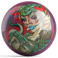 Ontheballbowling Cobra Girl Bowling Ball by J. Danger - BowlersParadise.com