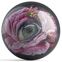 Ontheballbowling Eyeball Bee Bowling Ball by J. Danger - BowlersParadise.com