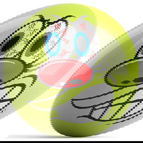 Ontheballbowling Furious Frank Bowling Ball by Dave Savage - BowlersParadise.com