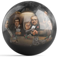 Ontheballbowling Gangsters Poker Bowling Ball By Get Down Art - BowlersParadise.com