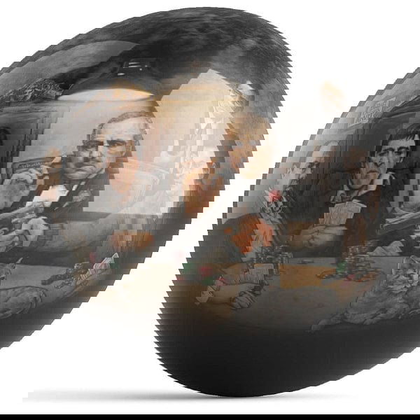 Ontheballbowling Gangsters Poker Bowling Ball By Get Down Art - BowlersParadise.com