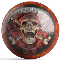 Ontheballbowling Hell Rider Bowling Ball by Anne Stokes - BowlersParadise.com