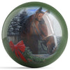 Ontheballbowling Holiday Horse Bowling Ball by Kevin Daniel - BowlersParadise.com