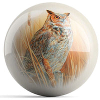 Ontheballbowling Horned Owl Bowling Ball By Wild Wings - BowlersParadise.com