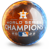Ontheballbowling Houston Astros World Series Championship Bowling Ball - BowlersParadise.com