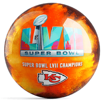 Ontheballbowling KC Chiefs SB LVII Championship Bowling Ball - BowlersParadise.com