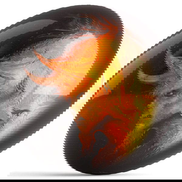 Ontheballbowling Krampus Bowling Ball by Pyropainter Michael Stewart - BowlersParadise.com