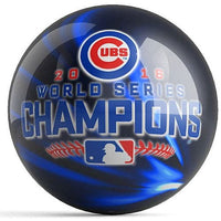 Ontheballbowling MLB 2016 World Series Champion Chicago Cubs Bowling Ball - BowlersParadise.com