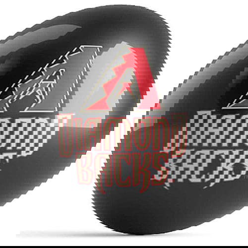 Ontheballbowling MLB Arizona Diamondbacks logo Bowling Ball - BowlersParadise.com