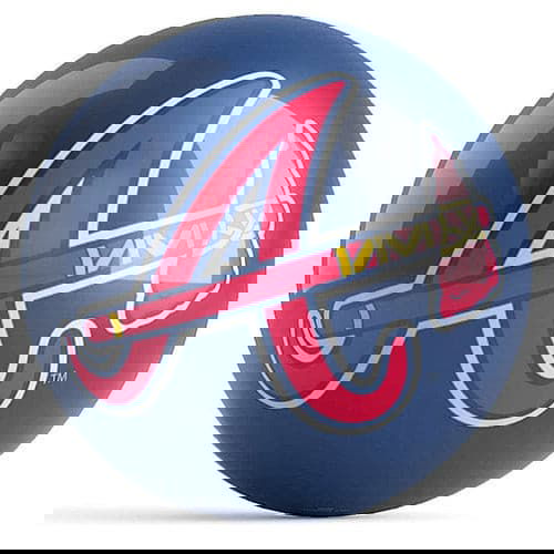 Ontheballbowling MLB Atlanta Braves Logo Bowling Ball - BowlersParadise.com