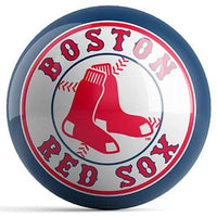Ontheballbowling MLB Boston Red Sox Logo Bowling Ball - BowlersParadise.com