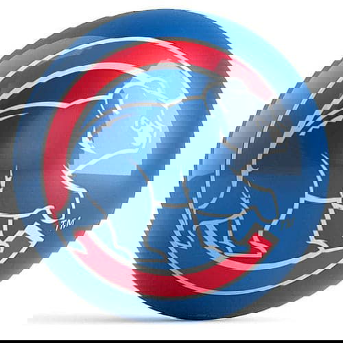 Ontheballbowling MLB Chicago Cubs Logo Bowling Ball - BowlersParadise.com