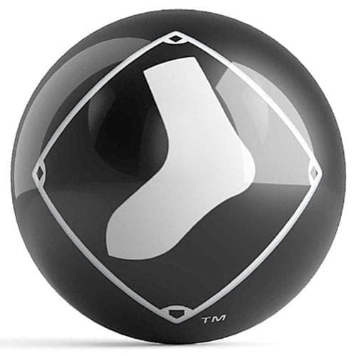 Ontheballbowling MLB Chicago White Sox logo Bowling Ball - BowlersParadise.com
