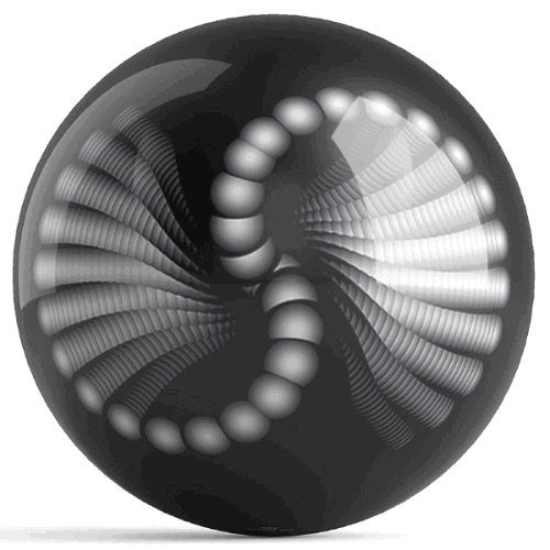 Ontheballbowling Mobius Strip Bowling Ball by Stan Ragets - BowlersParadise.com