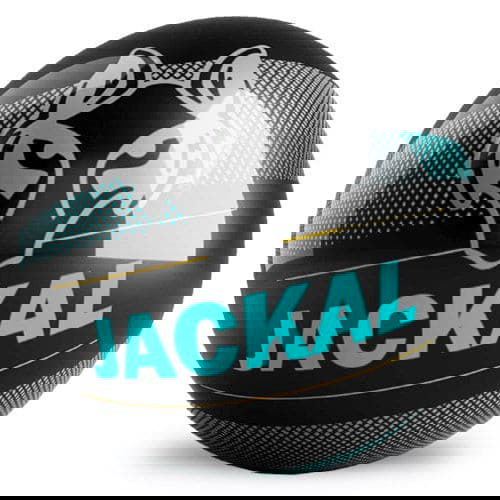 Ontheballbowling Motiv Jackal Pixel Black Aqua Spare Bowling Ball - BowlersParadise.com