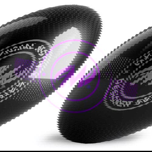 Ontheballbowling Motiv Jackal Pixel Black Purple Spare Bowling Ball - BowlersParadise.com
