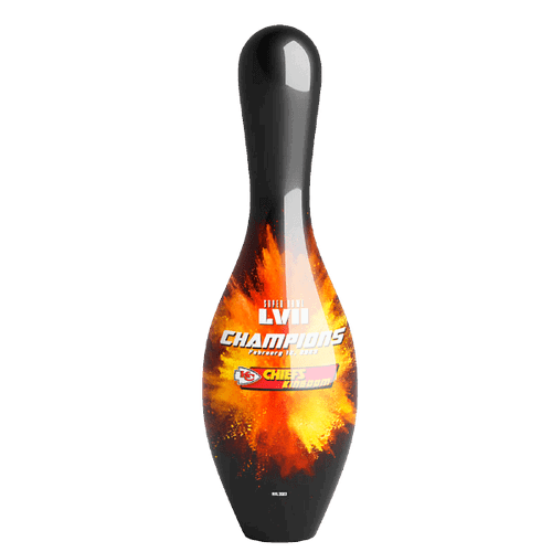 Ontheballbowling NFL KC Chiefs SB LVII Championship Bowling Pin - BowlersParadise.com