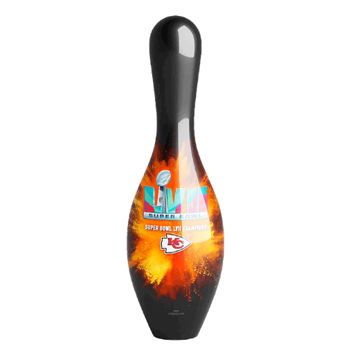 Ontheballbowling NFL KC Chiefs SB LVII Championship Bowling Pin - BowlersParadise.com
