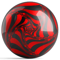 Ontheballbowling Red Zone Bowling Ball by Stan Ragets - BowlersParadise.com
