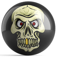 Ontheballbowling Skull Bowling Ball by Dave Savage - BowlersParadise.com