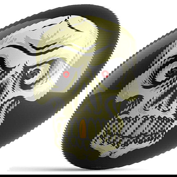 Ontheballbowling Skull Bowling Ball by Dave Savage - BowlersParadise.com