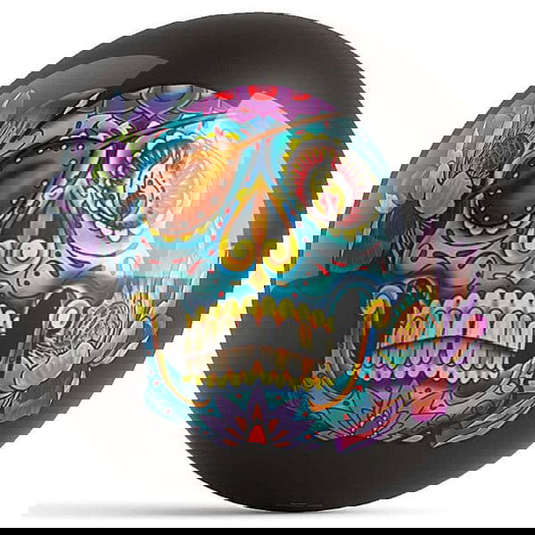 Ontheballbowling Skully Roger Bowling Ball by J. Danger - BowlersParadise.com