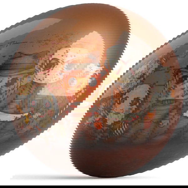 Ontheballbowling Slashers Line Up Bowling Ball by Get Down Art - BowlersParadise.com