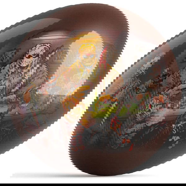 Ontheballbowling Slashers Poker Bowling Ball By Get Down Art - BowlersParadise.com