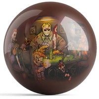 Ontheballbowling Slashers Poker Bowling Ball By Get Down Art - BowlersParadise.com