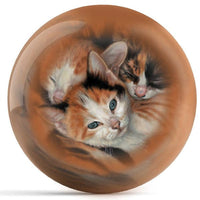 Ontheballbowling Three Kittens Bowling Ball By Wild Wings - BowlersParadise.com