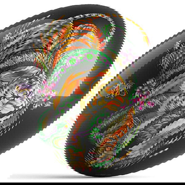 Ontheballbowling Tiger Snake Bowling Ball by J. Danger - BowlersParadise.com