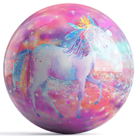 Ontheballbowling Unicorn Bowling Ball by Kelleigh Williams - BowlersParadise.com