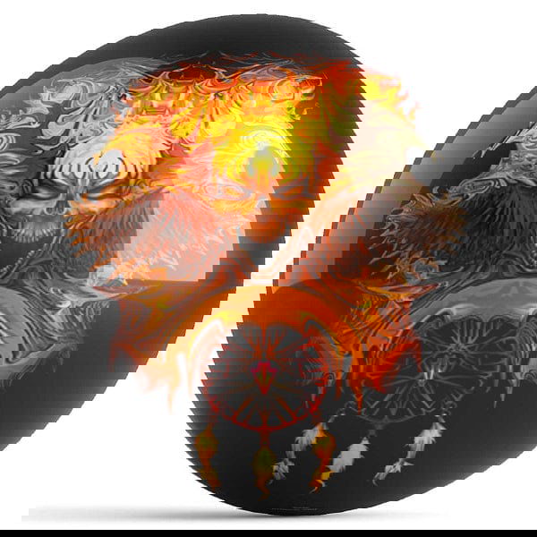 Ontheballbowling Wendigo Bowling Ball by Pyropainter Michael Stewart - BowlersParadise.com