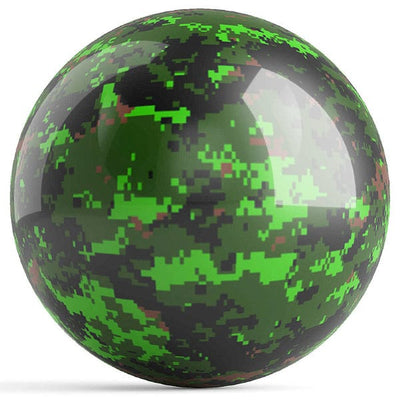 OnTheBallBowling Green Camouflage Bowling Ball