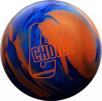 Ebonite Choice Solid Bowling Ball Blue/Orange - BowlersParadise.com