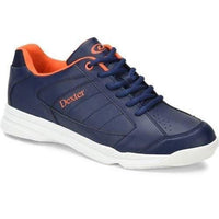 Dexter Mens Ricky IV Navy/Orange Bowling Shoes - BowlersParadise.com
