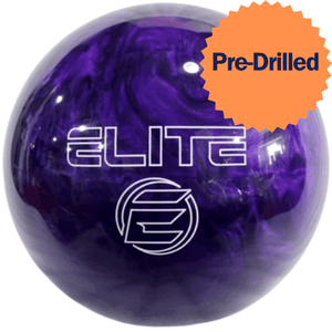 PRE-DRILLED ELITE Star Purple Pearl Bowling Ball
