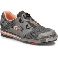 Dexter Womens SST 8 Power Frame BOA Grey/Peach Bowling Shoes - BowlersParadise.com