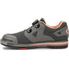 Dexter Womens SST 8 Power Frame BOA Grey/Peach Bowling Shoes - BowlersParadise.com