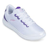 KR Strikeforce Womens Glitz White/Purple Bowling Shoes - BowlersParadise.com