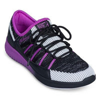 KR Strikeforce Womens Jazz Black/Purple Bowling Shoes - BowlersParadise.com