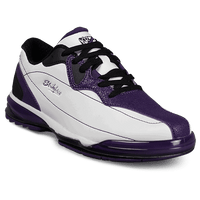 KR Strikeforce Womens Dream White/Purple Right Hand High Performance Bowling Shoe Wide - BowlersParadise.com