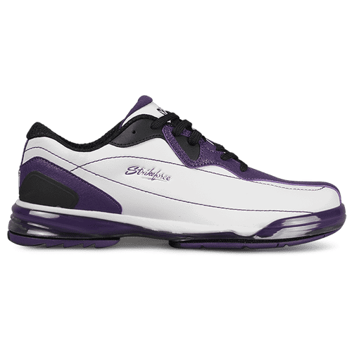 KR Strikeforce Womens Dream White/Purple Right Hand High Performance Bowling Shoes - BowlersParadise.com