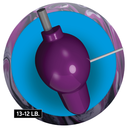 Radical Zig Zag Solid Bowling Ball Radical Zig Zag Solid Bowling Ball
