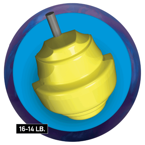 Radical Rattler Big Bite Hybrid Bowling Ball - BowlersParadise.com