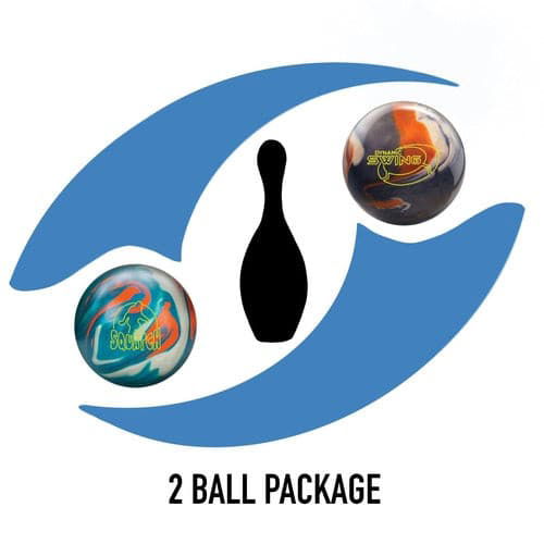 Radical Squatch Hybrid & Columbia 300 Dynamic Swing 2 Ball Package Bowling Ball - BowlersParadise.com