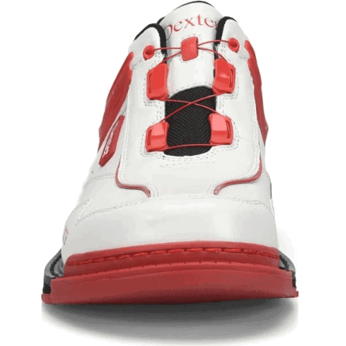Dexter Men's SST 6 Hybrid BOA Right Hand Bowling Shoes White/Red Dexter Men's SST 6 Hybrid BOA Right Hand Bowling Shoes White/Red