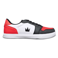 Brunswick Mens Fanatic Black/Red Bowling Shoes - BowlersParadise.com